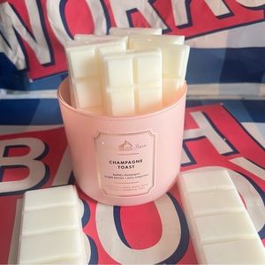 Bath and body works Candle Champagne Toast Wax Melts